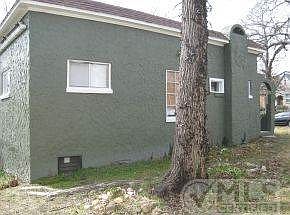 Side view of house