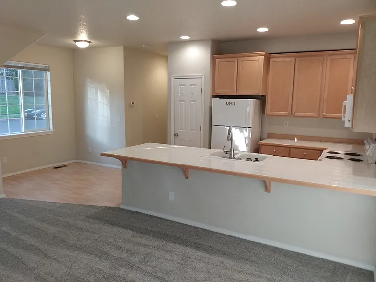 Dining nook and kitchen