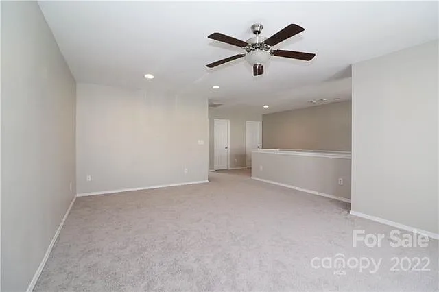 upstairs den