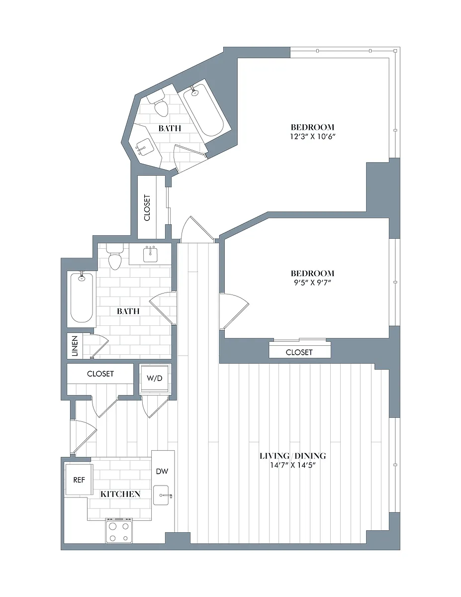 Floor plan Degas