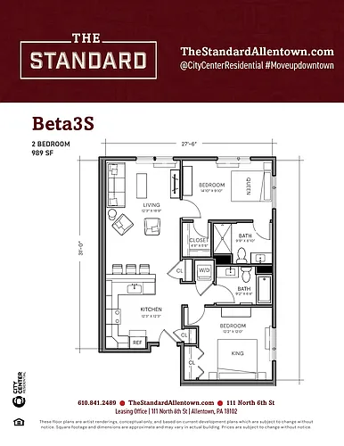 Floor plan Beta3S