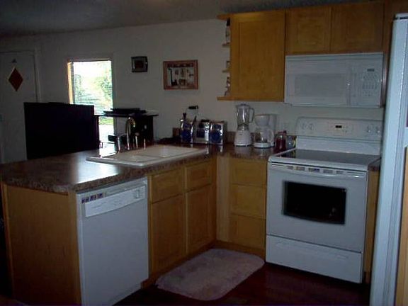 Kitchen counter work area