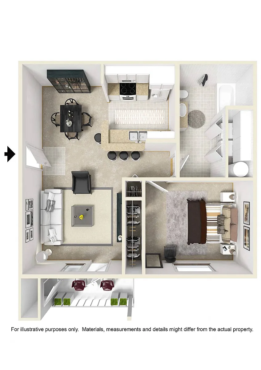 Floor plan Cottonwood