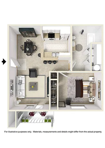 Floor plan Cottonwood