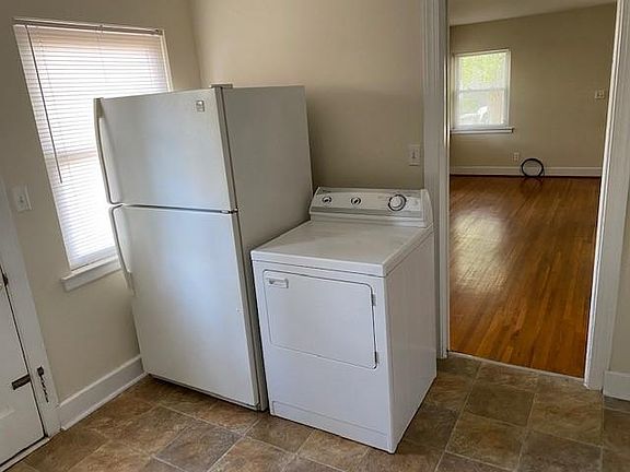 Kitchen with Dryer shown