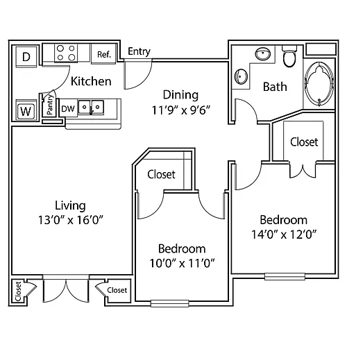 Floor plan B1