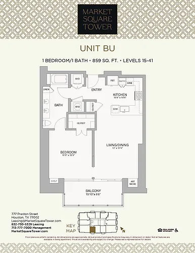 Floor plan BU