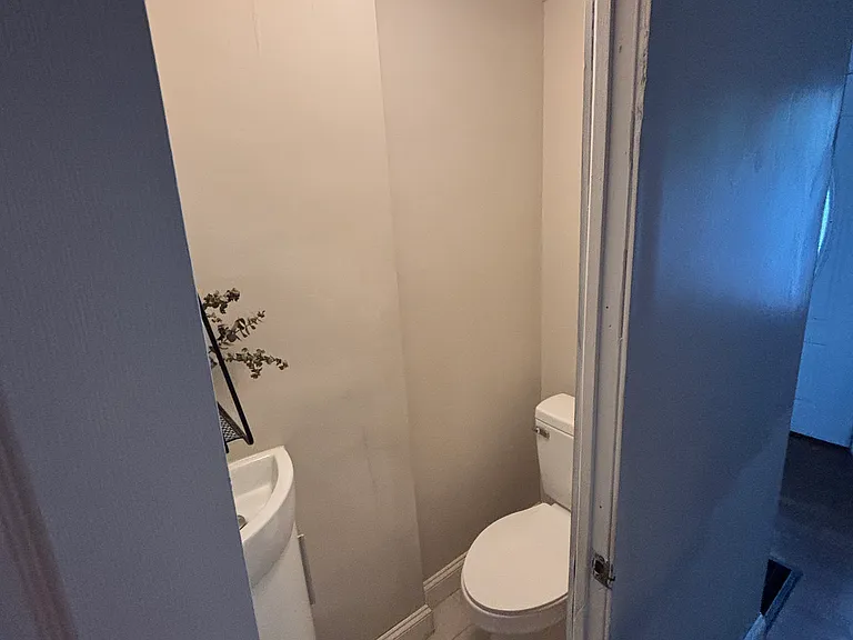 1st floor half bath