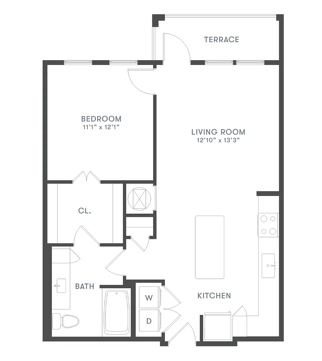 Floor plan A1