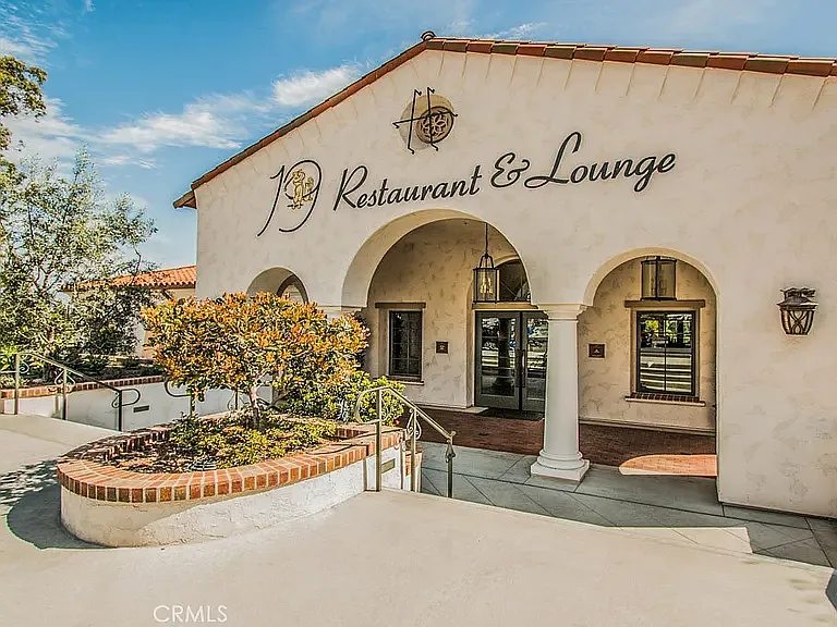 Restaurant overlooking the Golf Courses and Hills, with an outside patio with great views