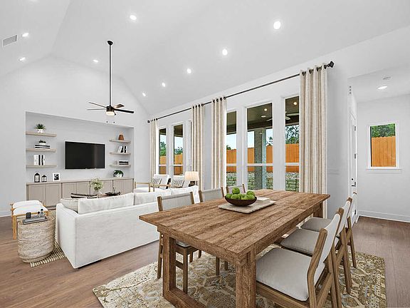 Family Room Dining Room