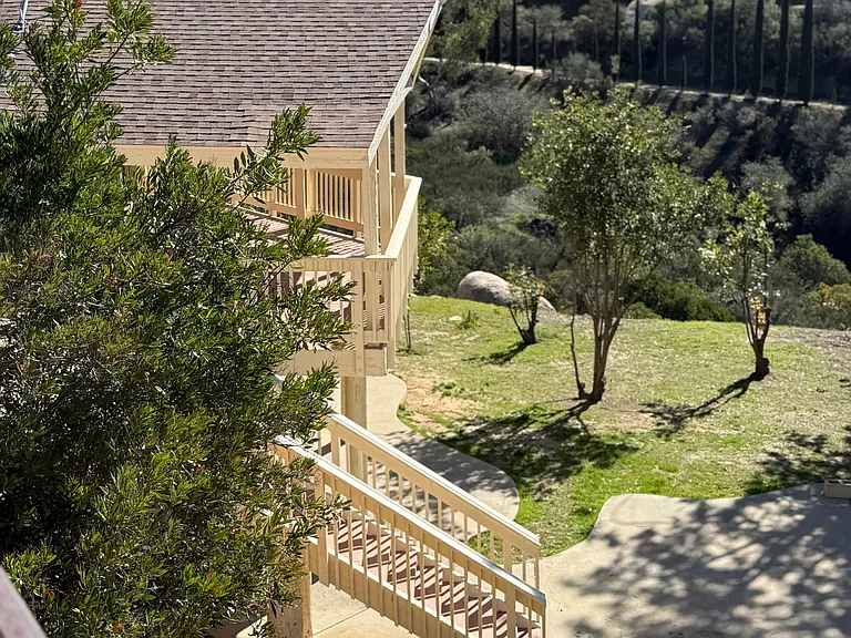 Back of the house