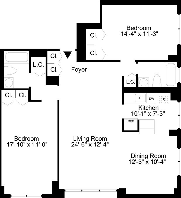 2nd image of 45 W 60th St APT 27D