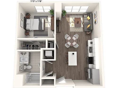 Floor plan 1A