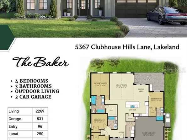 5367 Clubhouse Hills Ln, Lakeland, FL 33812
