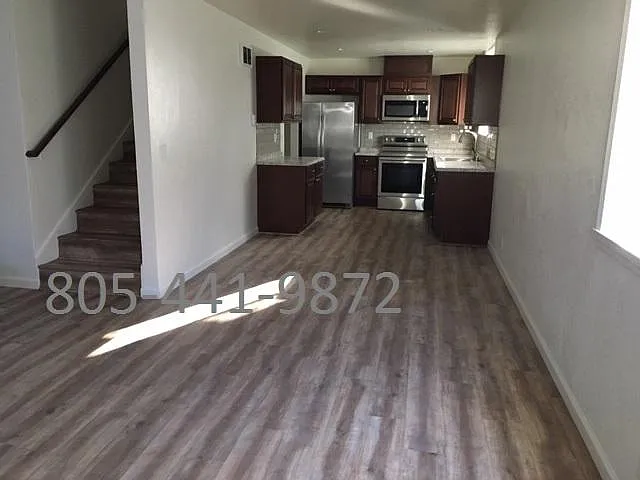 Kitchen and dining area