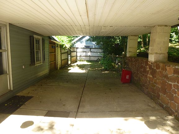 covered patio area