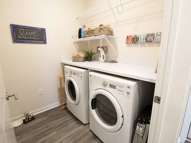 Full Size Washer and Dryer in every unit