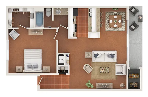 Floor plan A1