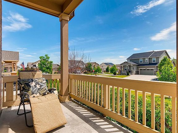 Watch the sunrise from your east facing front porch.