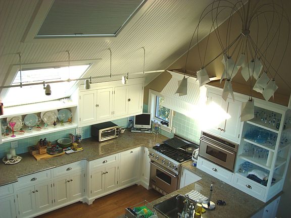 Kitchen from loft bedroom