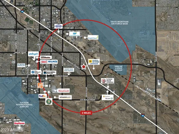 13acres E Valencia Road #-, Tucson, AZ 85706