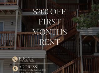 1221 University Ave APT B103, Fort Collins, CO 80521