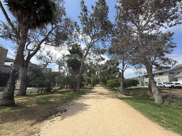 Walking, jogging, or simply meditation. This is the private garden, for not just you, and your beloved furry family member.