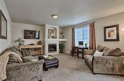 Great room off of kitchen with extra large closet