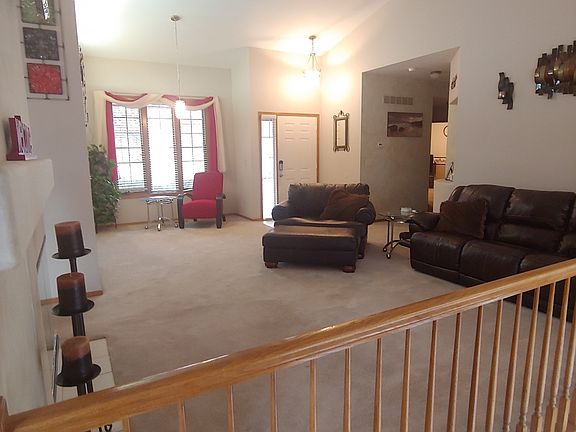 Living room view from stairs