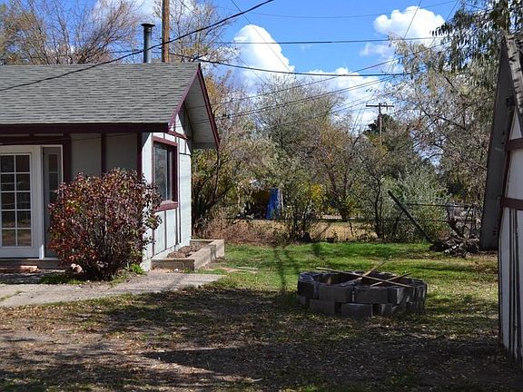 backyard, and outside view of master bedroom