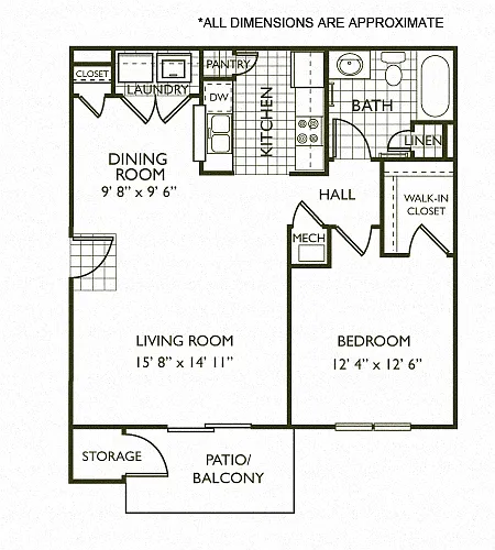 Floor plan The Callaway