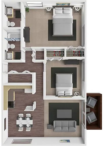Floor plan Hawk