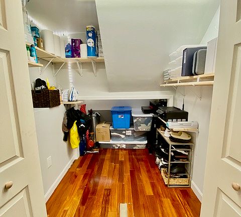 Extra Large Walk In Closet.