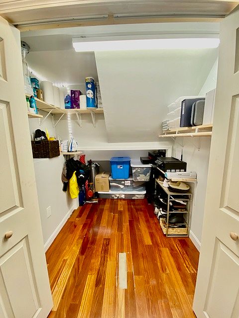 Extra Large Walk In Closet.
