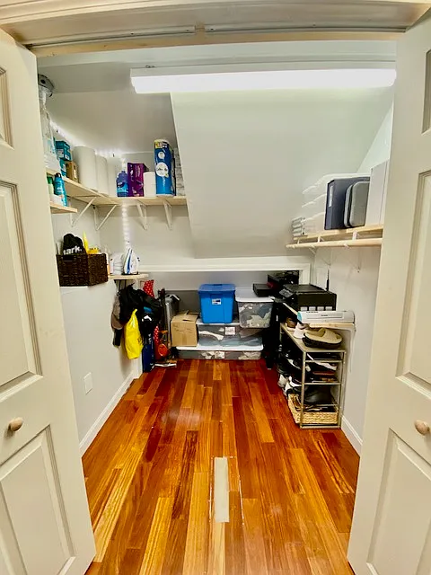 Extra Large Walk In Closet.