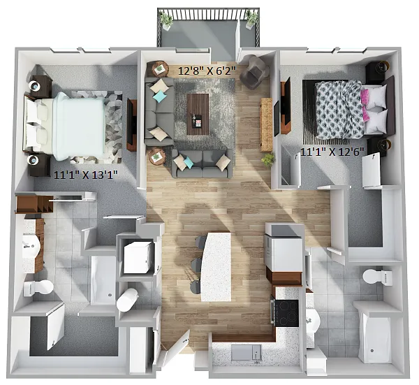 Floor plan B1