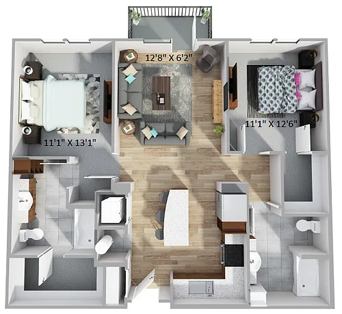 Floor plan B1
