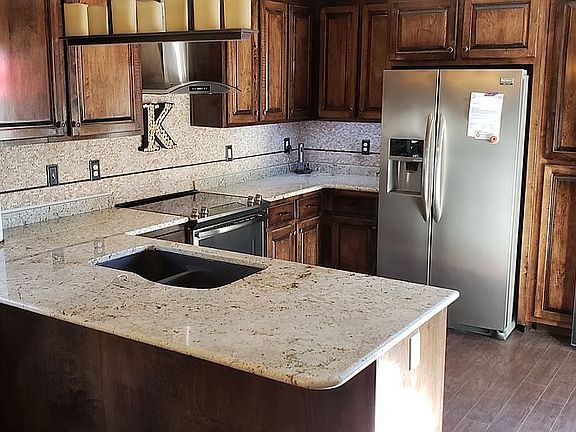New Granite going in