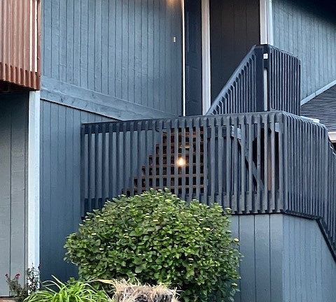 Staircase to Unit B