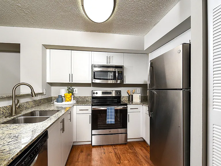 Kitchen With Stainless Steel Appliances