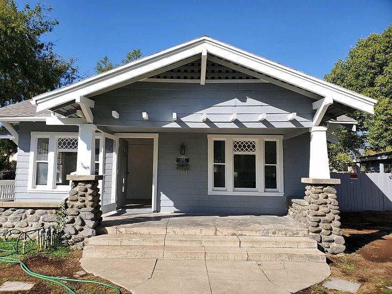 Front view of the home