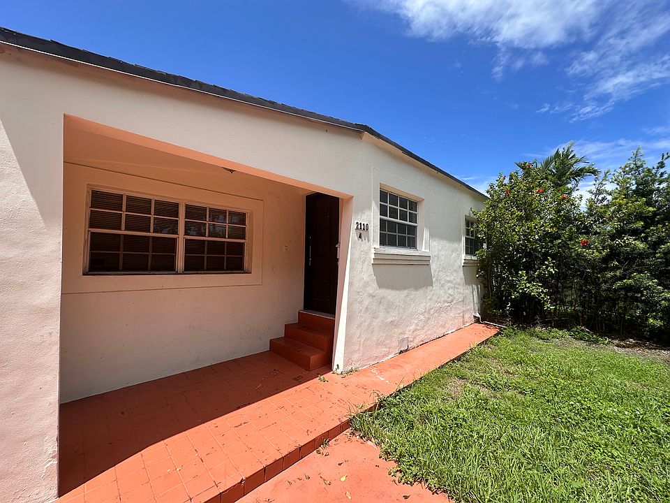 Front door and yard