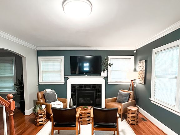 Living space at front of house.