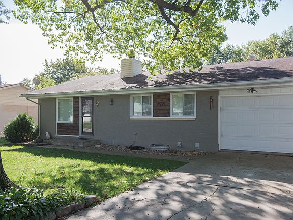 Front view from sidewalk