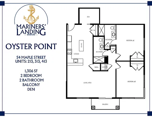 Floor plan Oyster Point