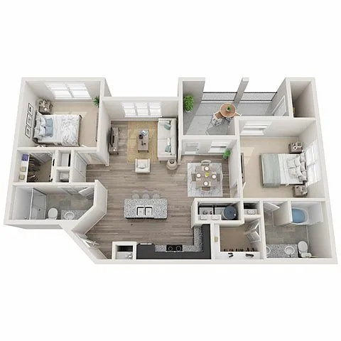 Floor plan B2