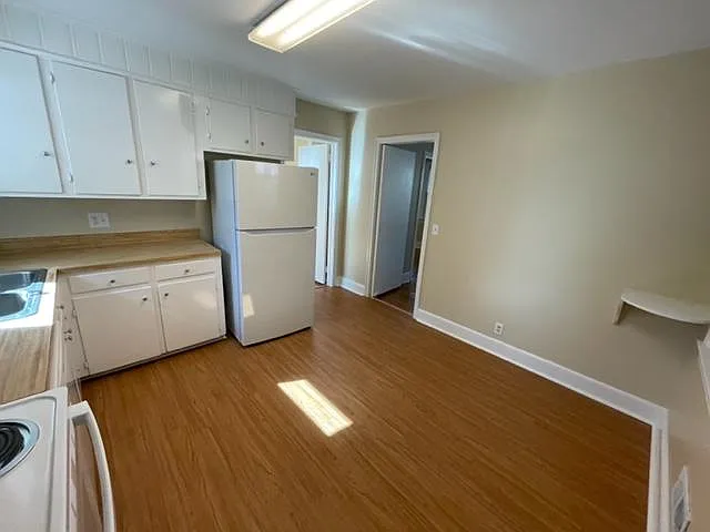 View of kitchen and breakfast nook.