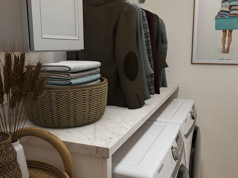 designated laundry room