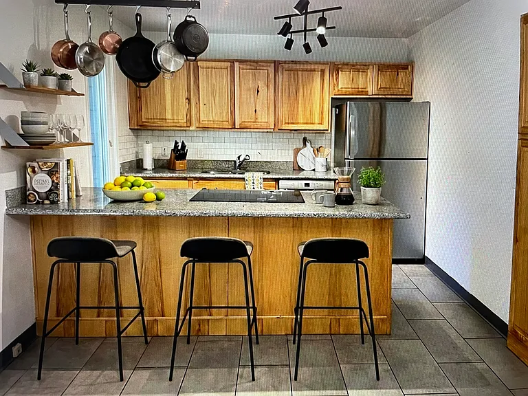 kitchen virtually staged
